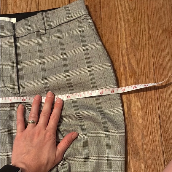 H&M Women's Gray Plaid Trousers - Picture 11 of 14